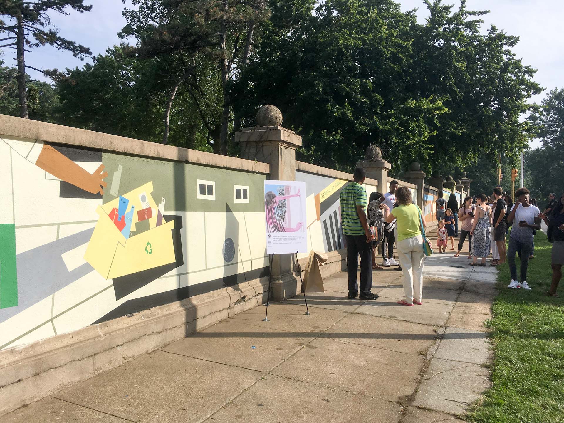 180817 DPW Everyday Mural opening