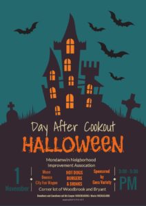 MNIA Halloween Cookout Nov 1, 2018