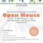 Baltimore Office of Sustainbility Open House 190417