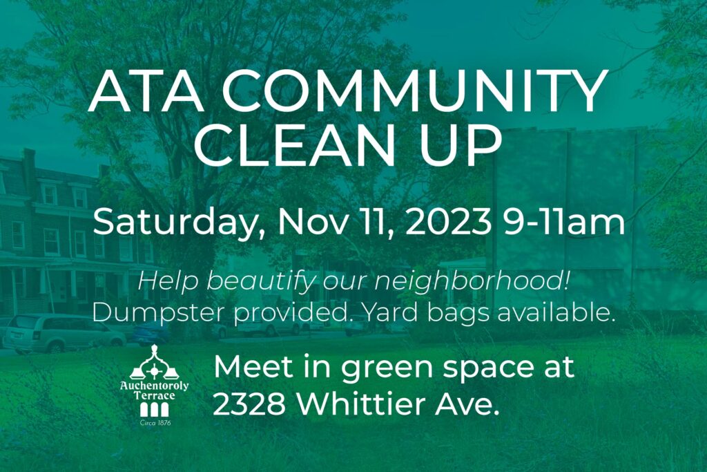 ATA Clean Up November 11, 2023